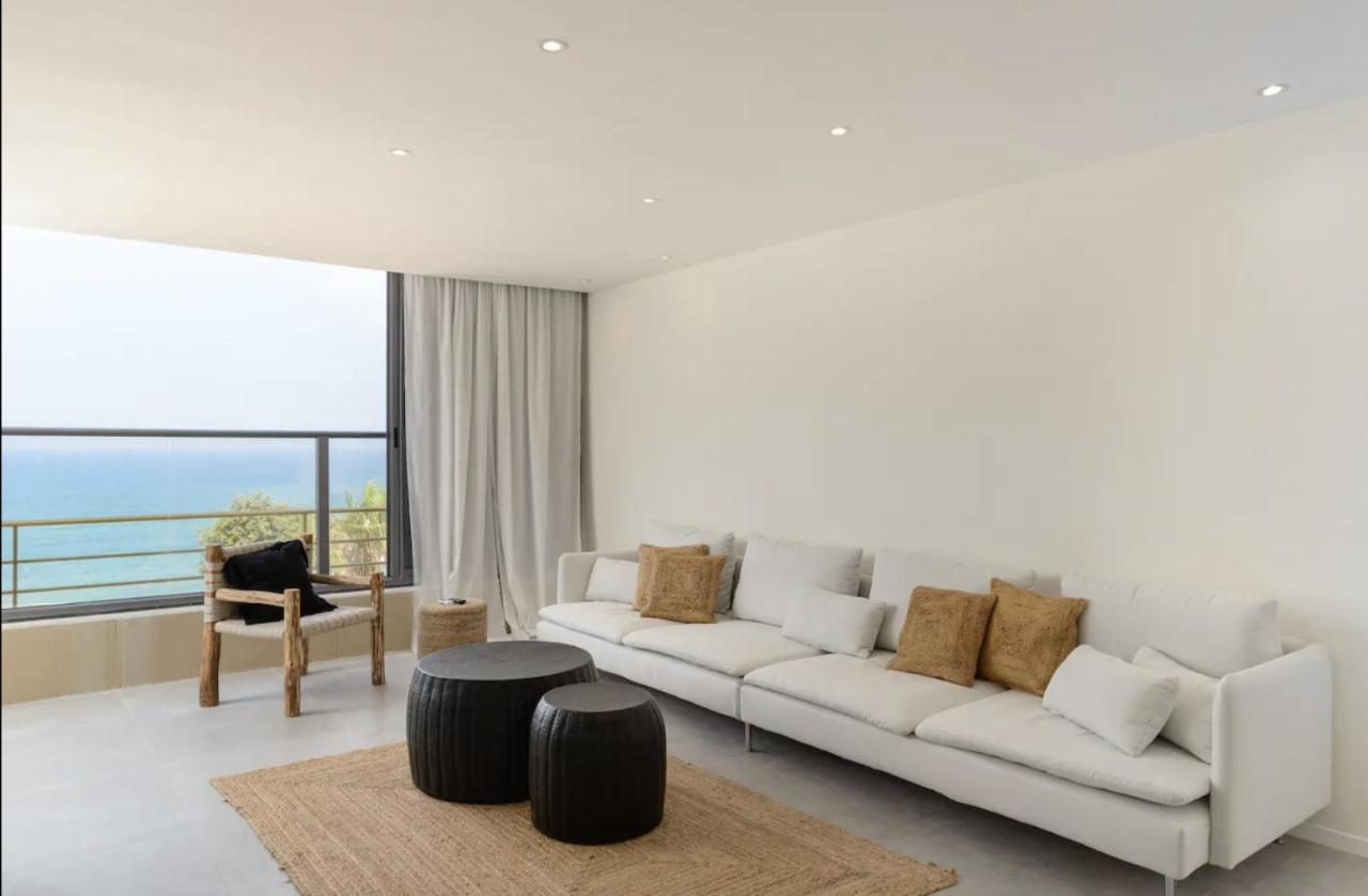 Stylish & Spacious 3 Bedroom Apartment By The Sea Netanya Ngoại thất bức ảnh